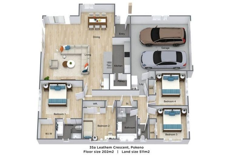 Photo of property in 35a Leathem Crescent, Pokeno, 2402
