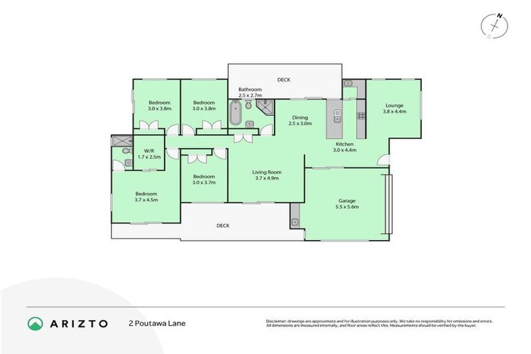 Photo of property in 2 Poutawa Lane, Clarks Beach, 2122