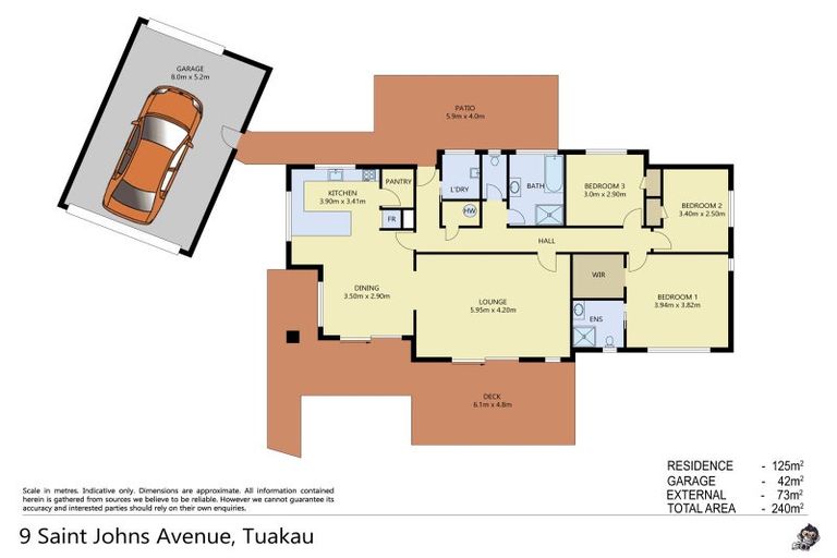Photo of property in 9 Saint Johns Avenue, Tuakau, 2121