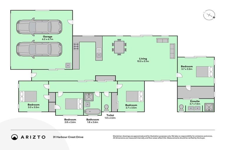 Photo of property in 31 Harbour Crest Drive, Waiuku, 2123