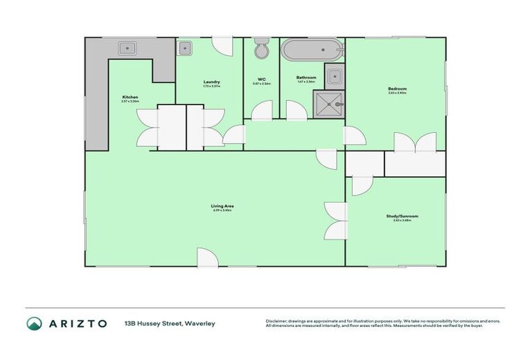 Photo of property in 13c Hussey Street, Waverley, 4510