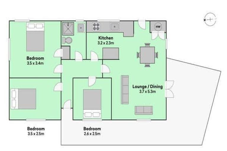 Photo of property in 3b Gazelle Avenue, Beach Haven, Auckland, 0626