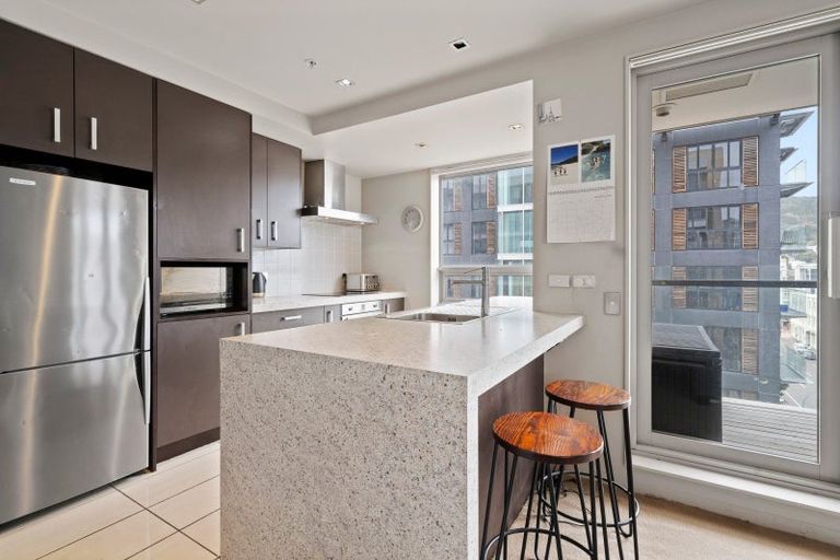 Photo of property in Monument Apartments, 6i/245 Wakefield Street, Te Aro, Wellington, 6011