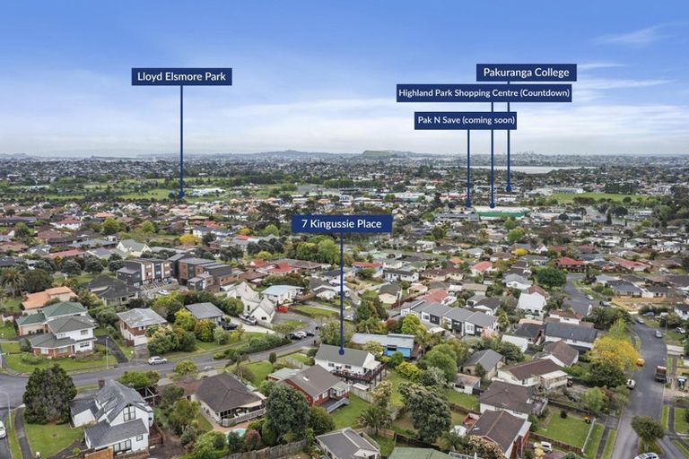 Photo of property in 7 Kingussie Place, Highland Park, Auckland, 2010