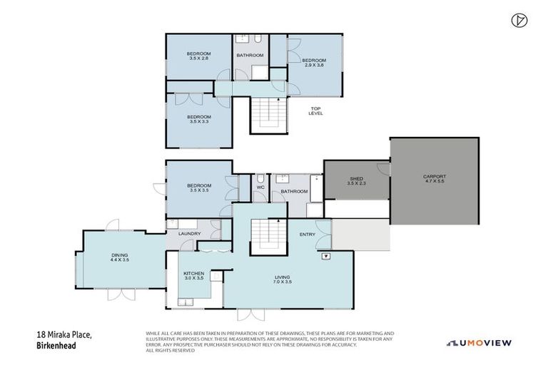 Photo of property in 18 Miraka Place, Birkenhead, Auckland, 0626