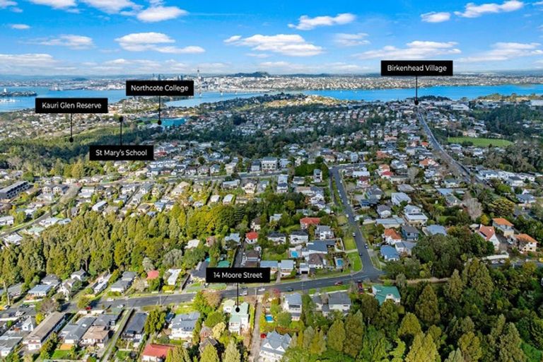 Photo of property in 14 Moore Street, Hillcrest, Auckland, 0627