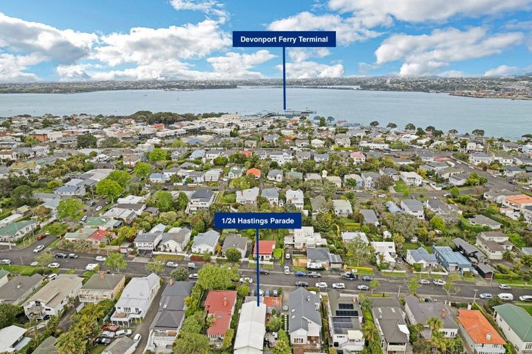 Photo of property in 1/24 Hastings Parade, Devonport, Auckland, 0624