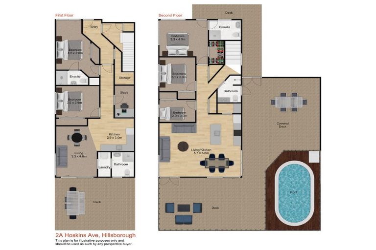 Photo of property in 2a Hoskins Avenue, Hillsborough, Auckland, 1042