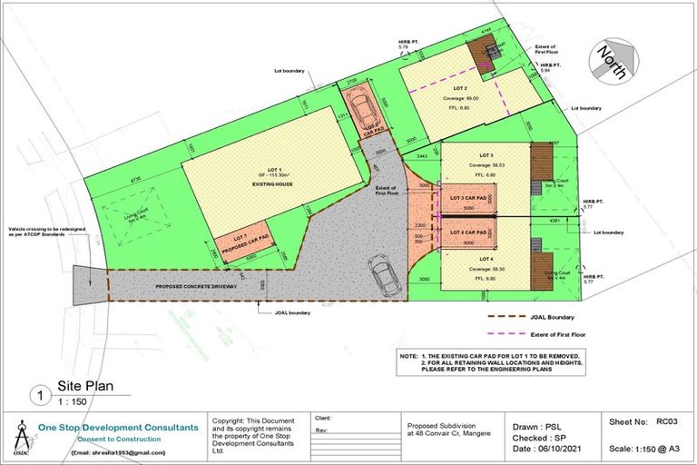 Photo of property in 48a Convair Crescent, Mangere, Auckland, 2022