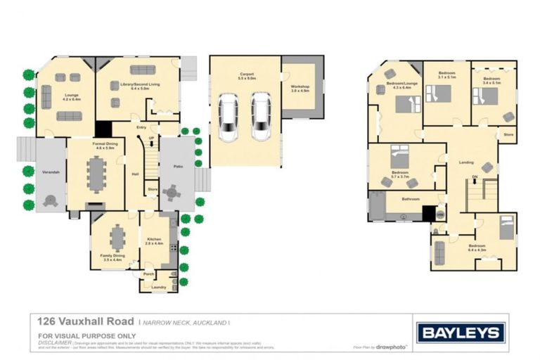 Photo of property in 126 Vauxhall Road, Narrow Neck, Auckland, 0624