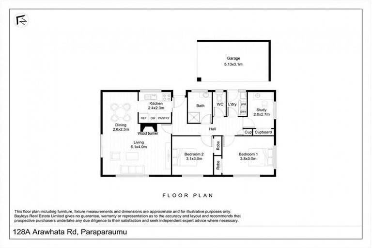 Photo of property in 128a Arawhata Road, Paraparaumu, 5032