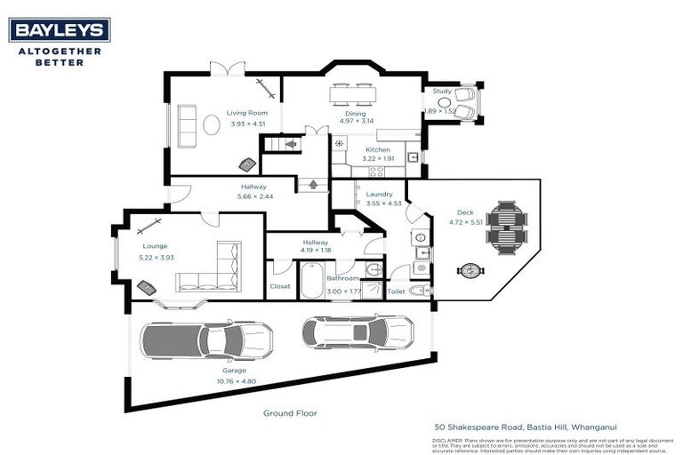 Photo of property in 50 Shakespeare Road, Bastia Hill, Whanganui, 4500