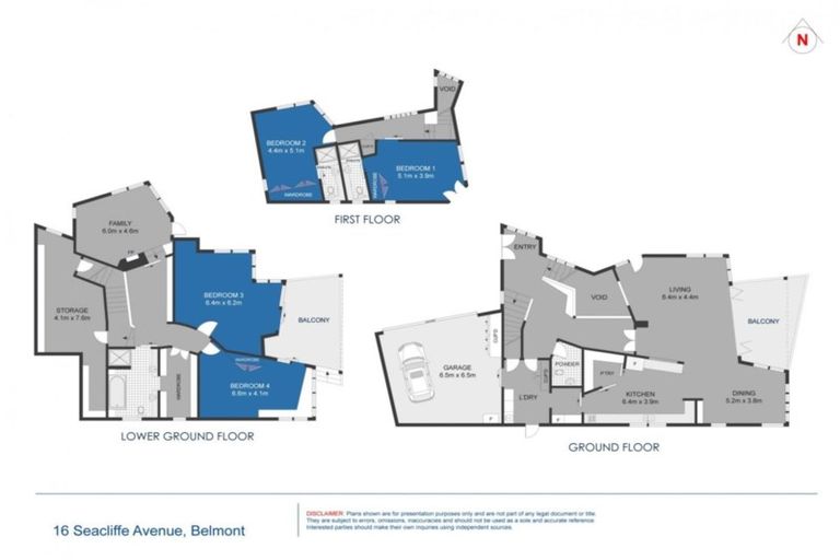 Photo of property in 16 Seacliffe Avenue, Belmont, Auckland, 0622