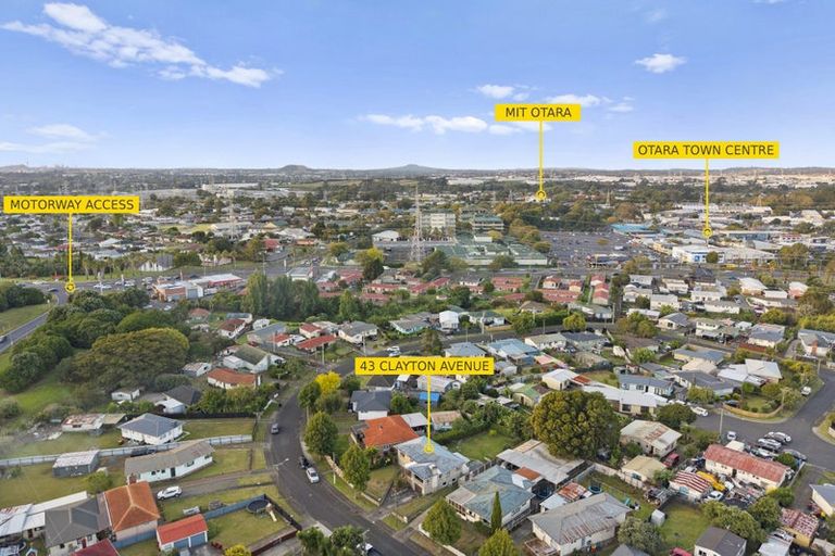 Photo of property in 43 Clayton Avenue, Otara, Auckland, 2023