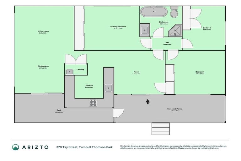 Photo of property in 370 Tay Street, Turnbull Thomson Park, Invercargill, 9810