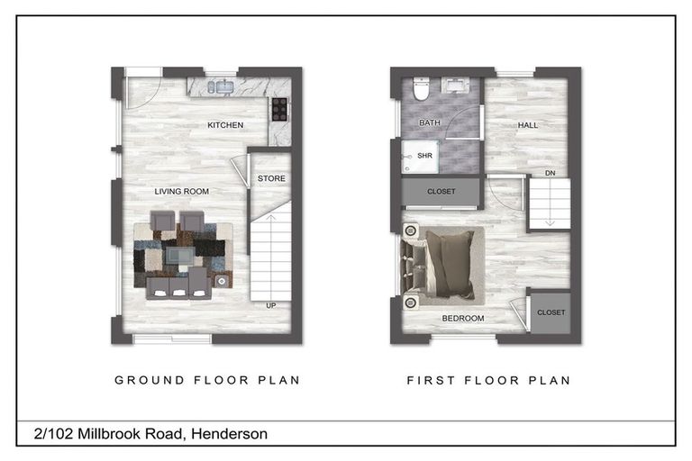 Photo of property in 2/102 Millbrook Road, Sunnyvale, Auckland, 0612