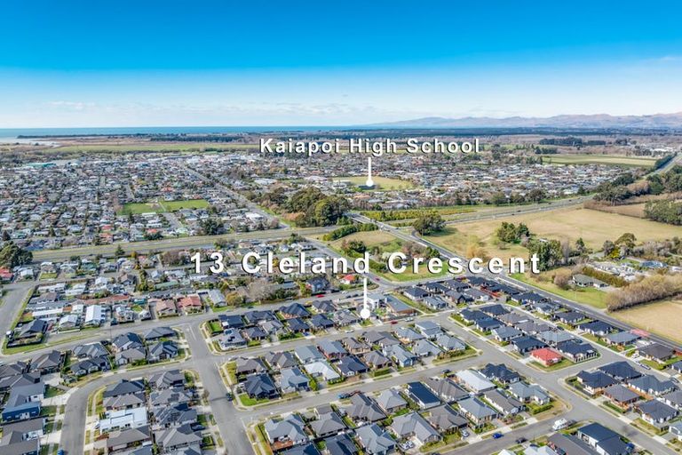 Photo of property in 13 Cleland Crescent, Kaiapoi, 7630