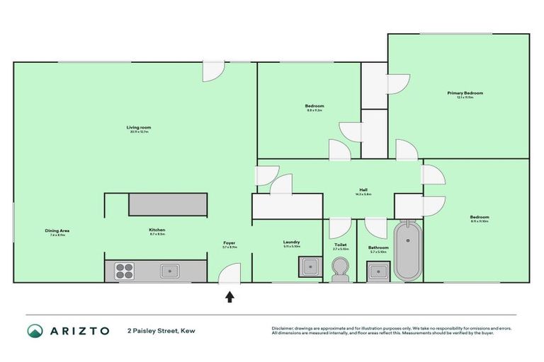 Photo of property in 2 Paisley Street, Kew, Invercargill, 9812