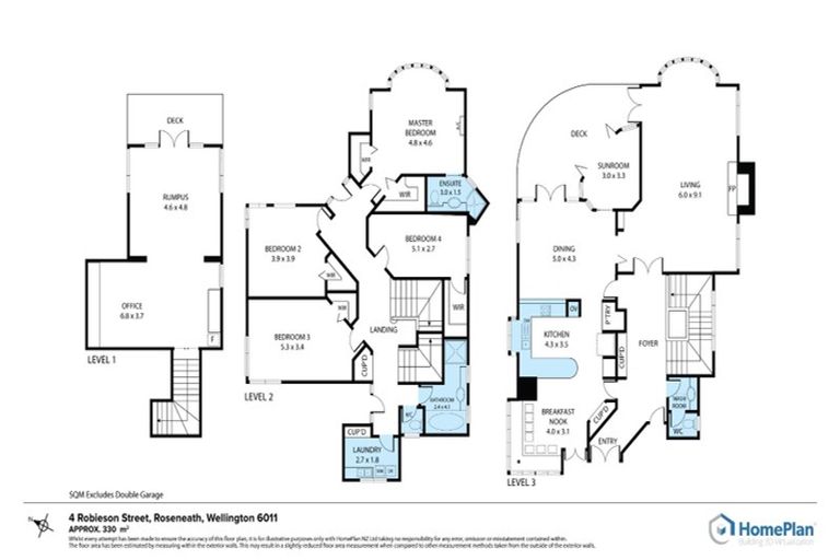 Photo of property in 4 Robieson Street, Roseneath, Wellington, 6011