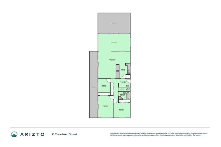 Photo of property in 21 Treadwell Street, Springvale, Whanganui, 4501