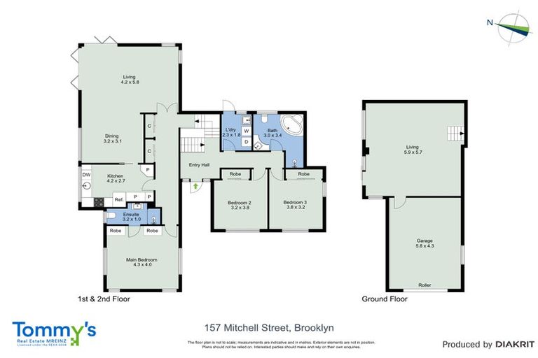 Photo of property in 157 Mitchell Street, Brooklyn, Wellington, 6021