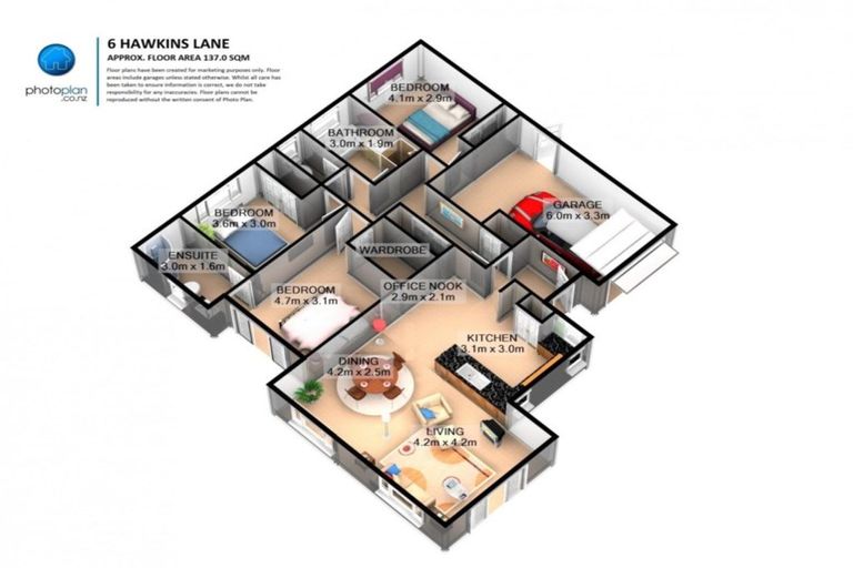 Photo of property in 6 Hawkins Lane, Cambridge, 3434