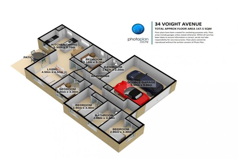 Photo of property in 34 Voight Avenue, Chartwell, Hamilton, 3210