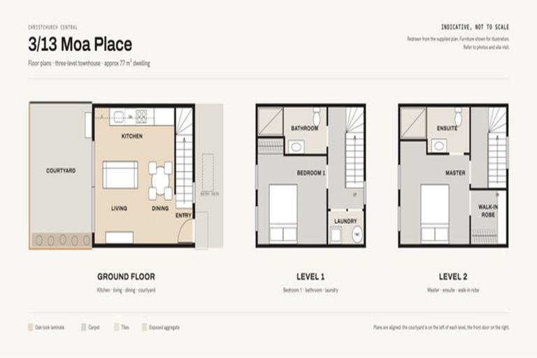 Photo of property in 3/13 Moa Place, Christchurch Central, Christchurch, 8013