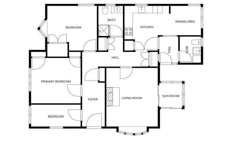 Photo of property in 20 Royal Crescent, Saint Kilda, Dunedin, 9012