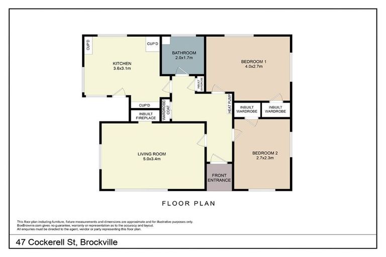 Photo of property in 47 Cockerell Street, Brockville, Dunedin, 9011