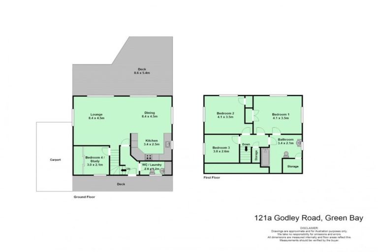 Photo of property in 1/121 Godley Road, Green Bay, Auckland, 0604