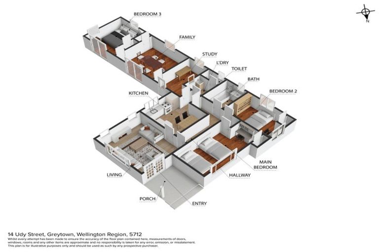 Photo of property in 14 Udy Street, Greytown, 5712