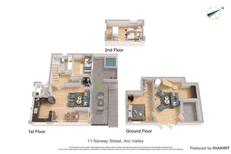 Photo of property in 11 Norway Street, Aro Valley, Wellington, 6012