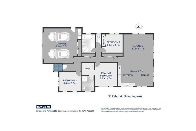 Photo of property in 33 Kahuraki Drive, Pegasus, 7612