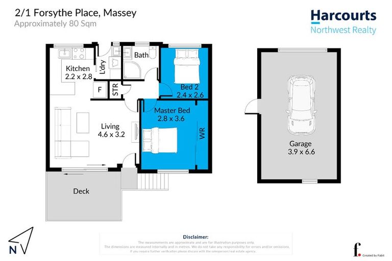 Photo of property in 2/1 Forsythe Place, Massey, Auckland, 0614