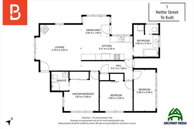 Photo of property in 1 Nettie Street, Te Kuiti, 3910