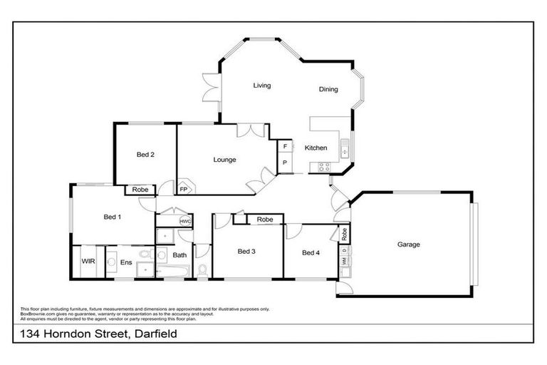 Photo of property in 134 Horndon Street, Darfield, 7510