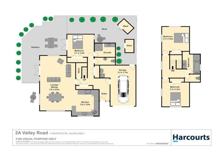 Photo of property in 1/2 Valley Road, Northcote, Auckland, 0626