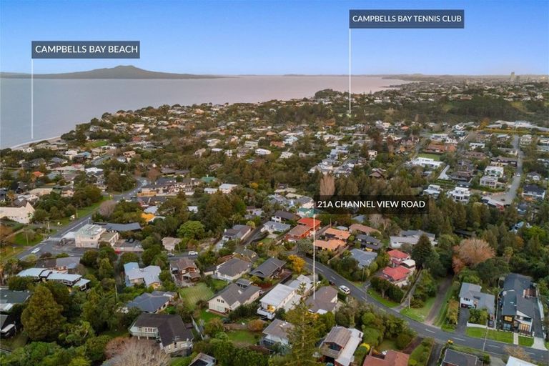 Photo of property in 21a Channel View Road, Campbells Bay, Auckland, 0630