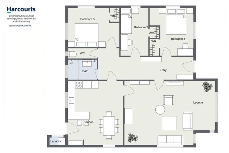 Photo of property in 36 Warwick Street, Mayfield, Blenheim, 7201