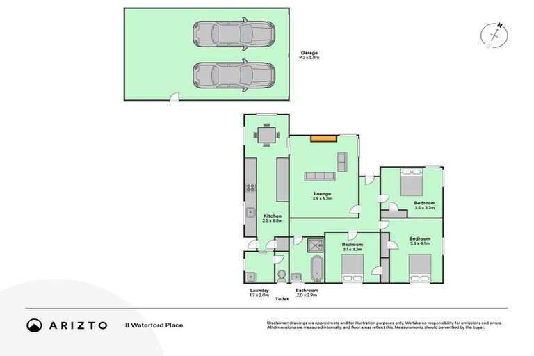 Photo of property in 8 Waterford Place, Westbrook, Palmerston North, 4412