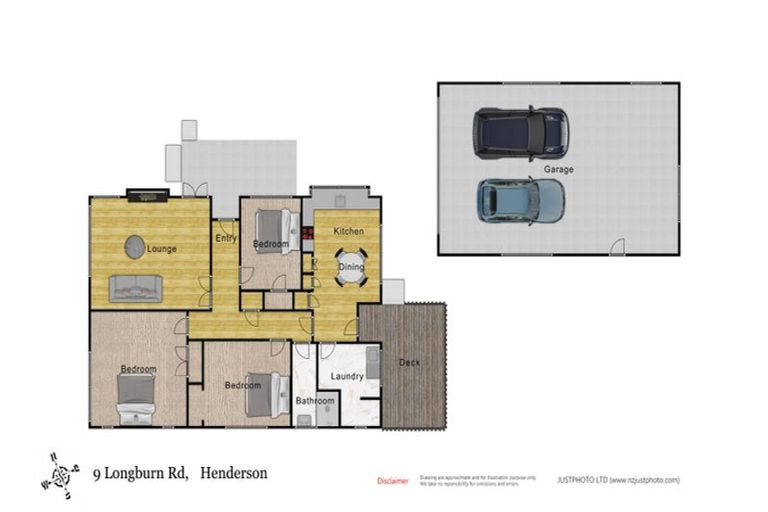 Photo of property in 9 Longburn Road, Henderson, Auckland, 0610