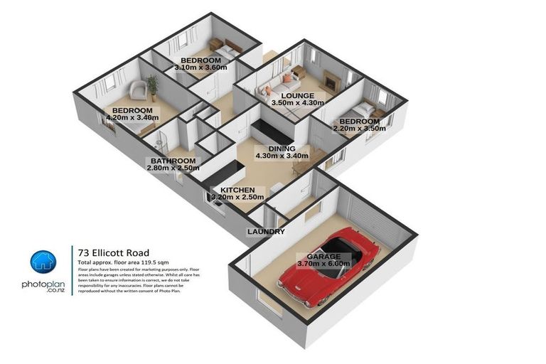 Photo of property in 73 Ellicott Road, Nawton, Hamilton, 3200