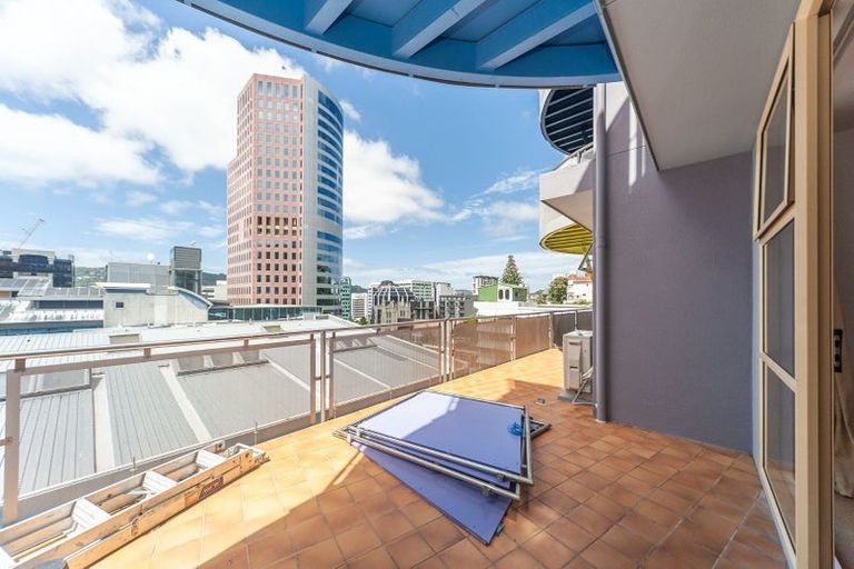 Photo of property in Sirocco Apartments, 616/8 Church Street, Wellington Central, Wellington, 6011