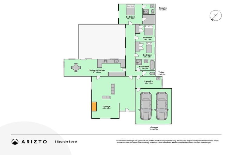 Photo of property in 5 Spurdle Street, Springvale, Whanganui, 4501