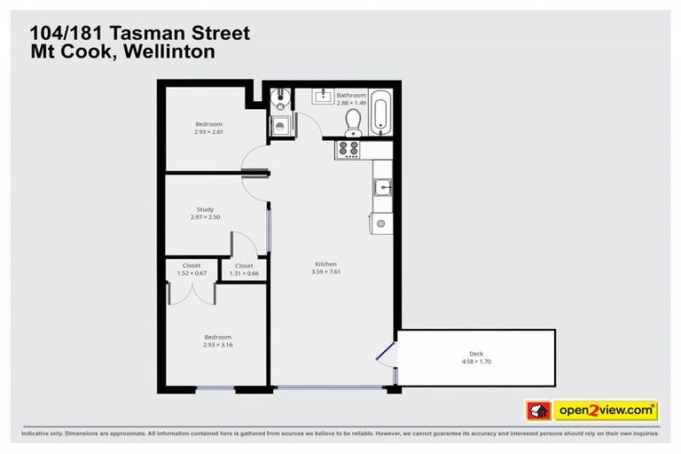 Photo of property in Detroit Apartments, 104/181 Tasman Street, Mount Cook, Wellington, 6021