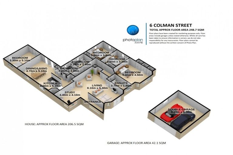 Photo of property in 6 Colman Street, Queenwood, Hamilton, 3210