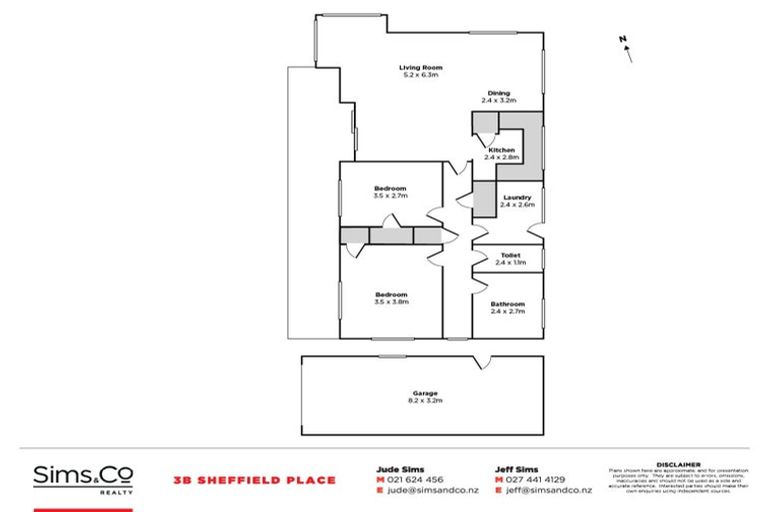 Photo of property in 3b Sheffield Place, Springvale, Whanganui, 4501