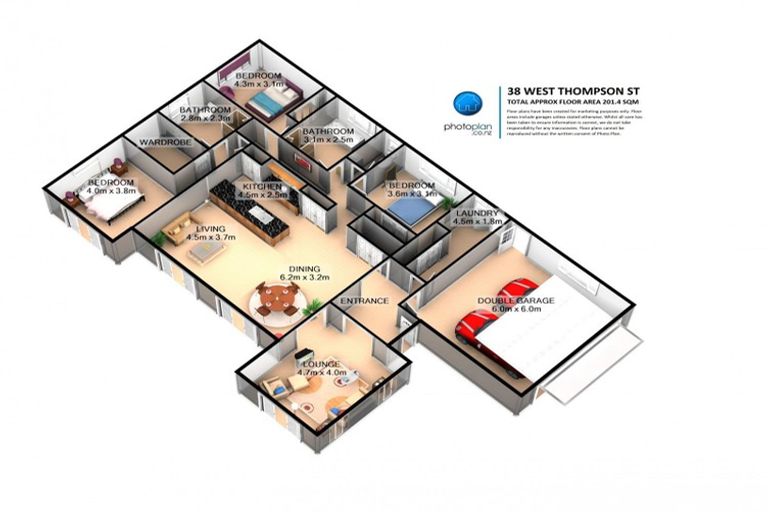 Photo of property in 38 West Thompson Street, Leamington, Cambridge, 3432