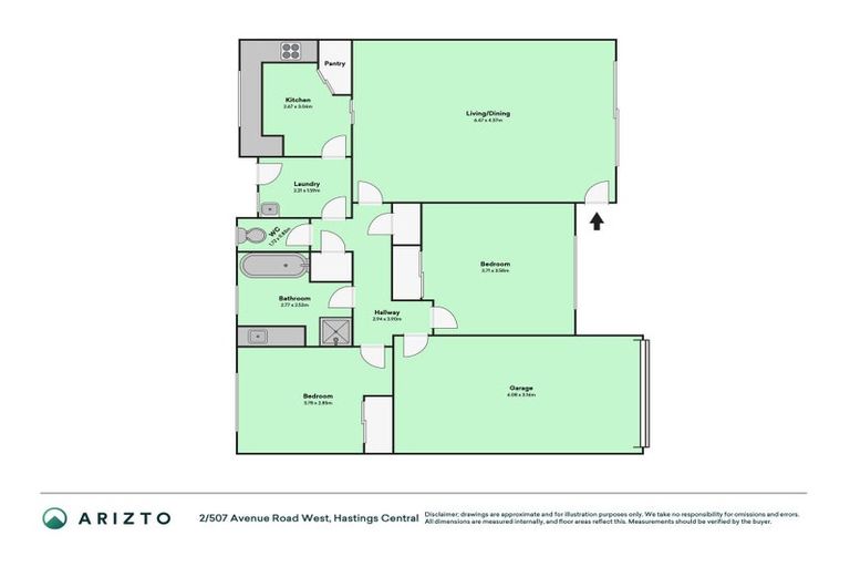 Photo of property in 2/507 Avenue Road West, Hastings, 4122